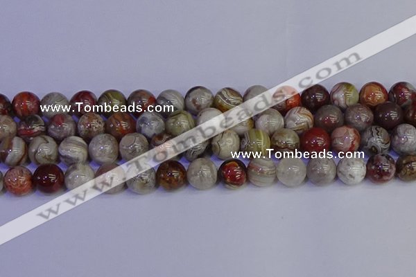 CAG9115 15.5 inches 14mm round Mexican crazy lace agate beads