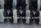 CAG9137 15.5 inches 16mm round tibetan agate beads wholesale