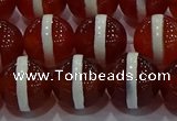 CAG9144 15.5 inches 14mm round tibetan agate beads wholesale