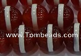 CAG9145 15.5 inches 16mm round tibetan agate beads wholesale