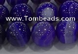 CAG9174 15.5 inches 14mm round line agate beads wholesale