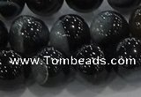 CAG9189 15.5 inches 14mm round line agate beads wholesale