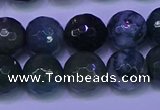 CAG9364 15.5 inches 12mm faceted round moss agate beads wholesale