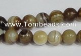 CAG938 16 inches 10mm round madagascar agate gemstone beads