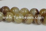 CAG939 16 inches 12mm round madagascar agate gemstone beads