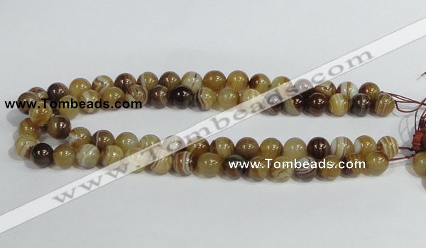 CAG939 16 inches 12mm round madagascar agate gemstone beads