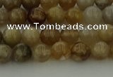 CAG9401 15.5 inches 6mm round ocean fossil agate beads wholesale