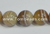 CAG941 16 inches 16mm round madagascar agate gemstone beads