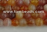 CAG9561 15.5 inches 6mm round red botswana agate gemstone beads