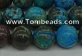 CAG9603 15.5 inches 12mm round ocean agate gemstone beads wholesale