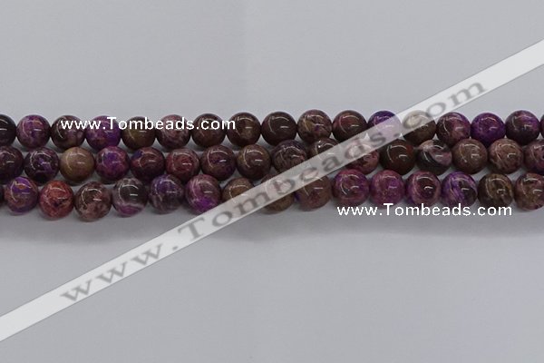 CAG9643 15.5 inches 12mm round ocean agate gemstone beads wholesale