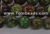 CAG9648 15.5 inches 12mm round ocean agate gemstone beads wholesale