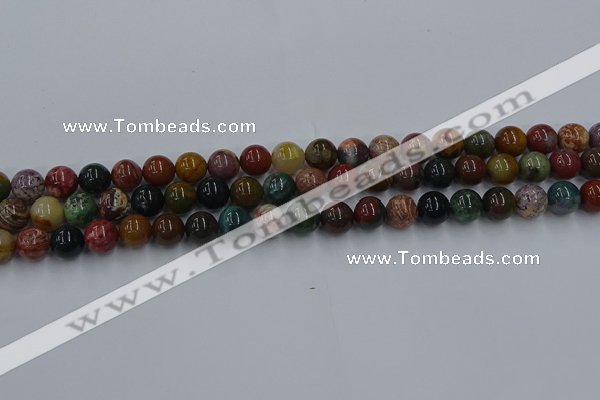 CAG9661 15.5 inches 6mm round ocean agate beads wholesale