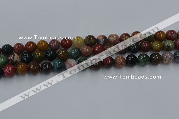 CAG9663 15.5 inches 10mm round ocean agate beads wholesale