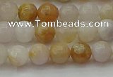 CAG9710 15.5 inches 4mm round colorful agate beads wholesale