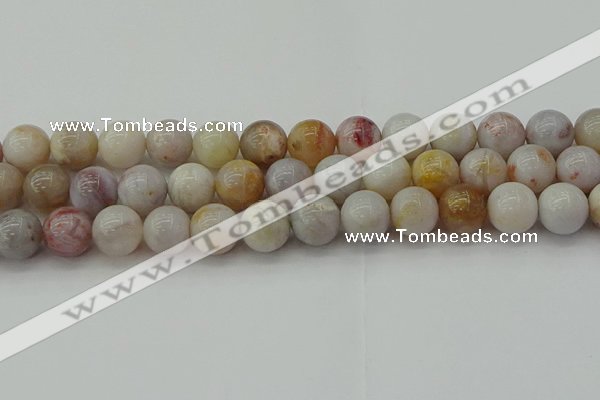 CAG9713 15.5 inches 10mm round colorful agate beads wholesale
