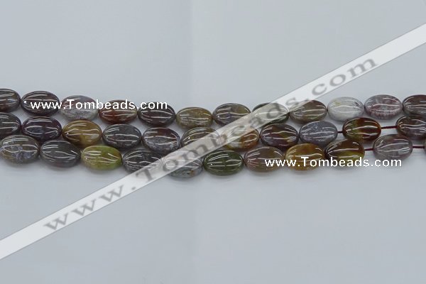 CAG9740 15.5 inches 10*14mm oval Indian agate beads wholesale