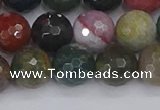 CAG9833 15.5 inches 10mm faceted round Indian agate beads