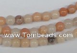 CAJ102 15.5 inches 6mm round red aventurine jade beads wholesale