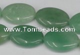 CAJ304 15.5 inches 18*25mm oval green aventurine jade beads