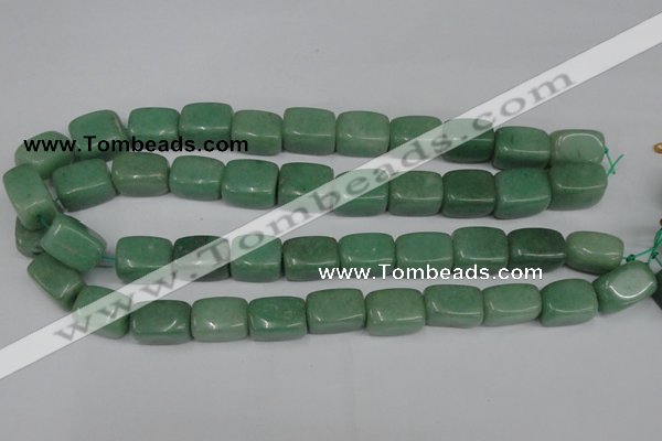 CAJ311 15.5 inches 13*18mm nugget green aventurine jade beads