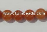 CAJ354 15.5 inches 12mm round red aventurine beads wholesale