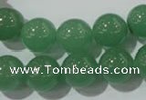 CAJ405 15.5 inches 14mm round green aventurine beads wholesale