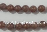 CAJ453 15.5 inches 8mm round purple aventurine beads wholesale