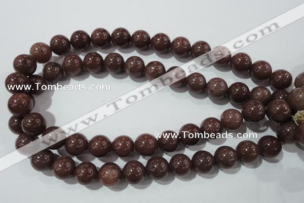 CAJ455 15.5 inches 12mm round purple aventurine beads wholesale