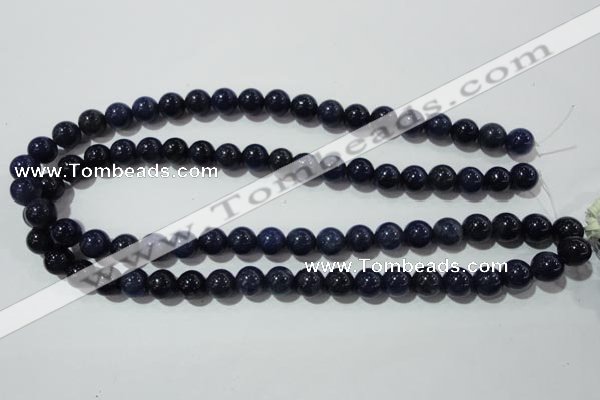 CAJ503 15.5 inches 10mm round blue aventurine beads wholesale