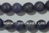 CAJ504 15.5 inches 12mm round blue aventurine beads wholesale