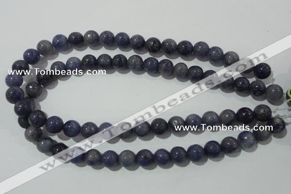 CAJ504 15.5 inches 12mm round blue aventurine beads wholesale