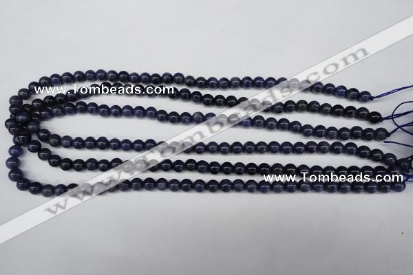 CAJ551 15.5 inches 6mm round blue aventurine beads wholesale