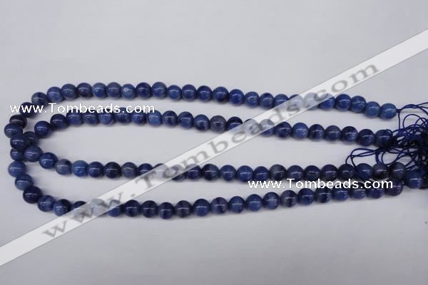 CAJ552 15.5 inches 8mm round blue aventurine beads wholesale