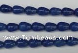 CAJ571 15.5 inches 6*8mm teardrop blue aventurine beads wholesale