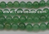 CAJ601 15.5 inches 6mm round A grade green aventurine beads