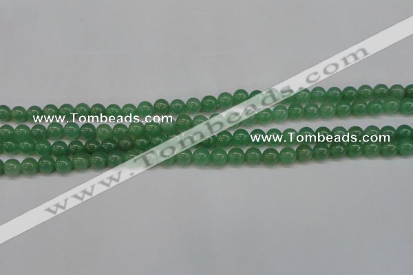 CAJ602 15.5 inches 8mm round A grade green aventurine beads