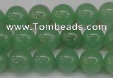 CAJ603 15.5 inches 10mm round A grade green aventurine beads