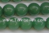 CAJ605 15.5 inches 14mm round A grade green aventurine beads