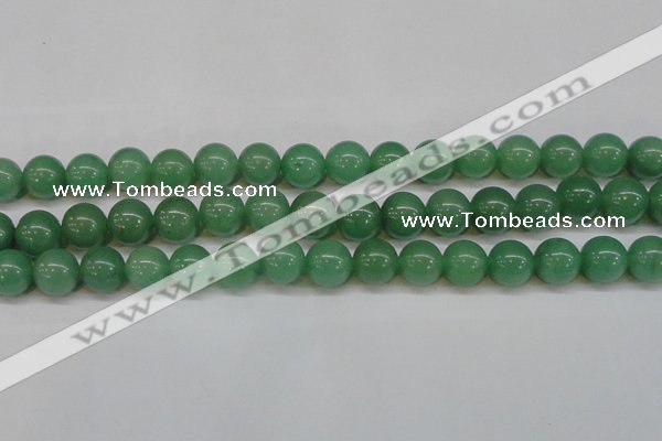 CAJ605 15.5 inches 14mm round A grade green aventurine beads