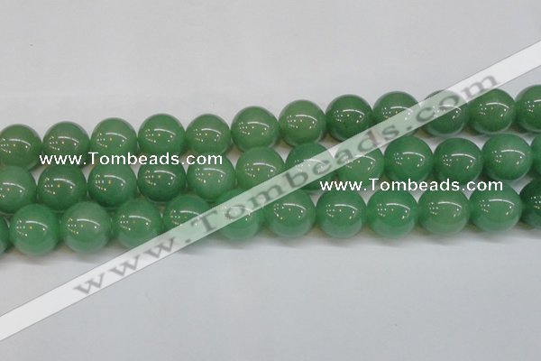 CAJ608 15.5 inches 20mm round A grade green aventurine beads