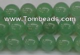 CAJ613 15.5 inches 10mm round AA grade green aventurine beads