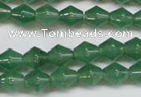 CAJ655 15.5 inches 8*8mm bicone green aventurine beads