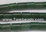 CAJ657 15.5 inches 8*10mm tube green aventurine beads