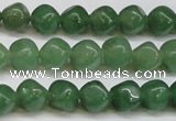 CAJ669 15.5 inches 7*7mm cube green aventurine beads