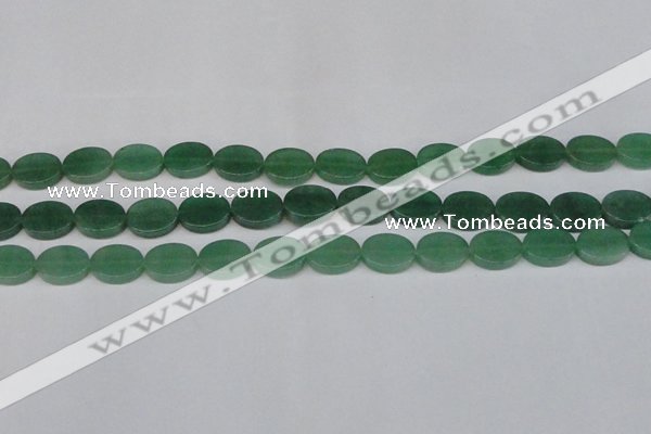 CAJ679 15.5 inches 12*16mm oval green aventurine beads