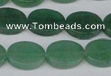 CAJ680 15.5 inches 13*18mm oval green aventurine beads