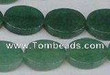 CAJ681 15.5 inches 15*20mm oval green aventurine beads