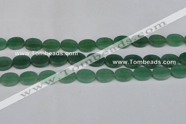 CAJ681 15.5 inches 15*20mm oval green aventurine beads