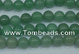 CAJ72 15.5 inches 8mm round green aventurine beads wholesale